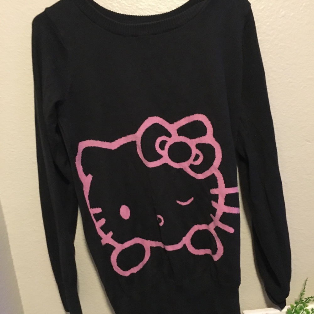 Long sleeve hello kitty sweater
